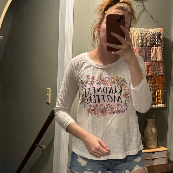 Natural Life Quarter Sleeve Tee - Picture 5 of 5